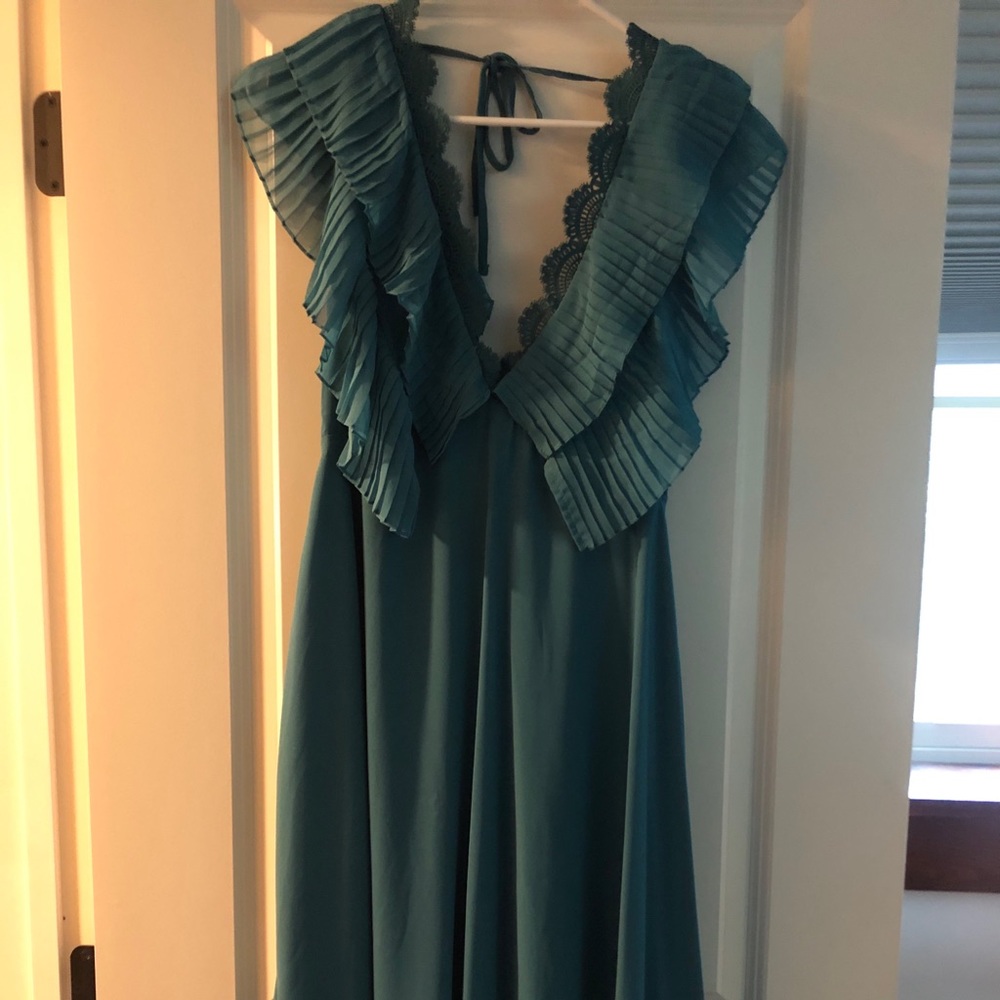 Asos Midi Ruffle Dress - Picture 7 of 7
